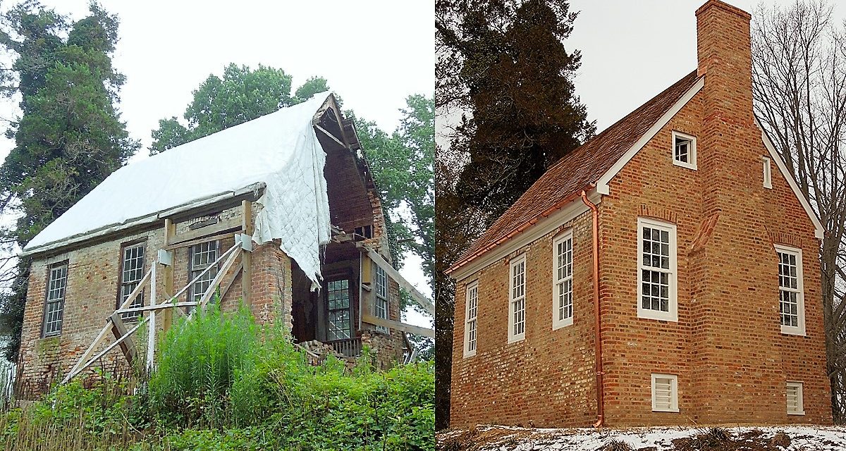 Compton Bassett Chapel - Before/After
