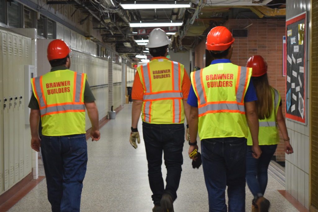 Woodlawn High School Safety Brawner Builders